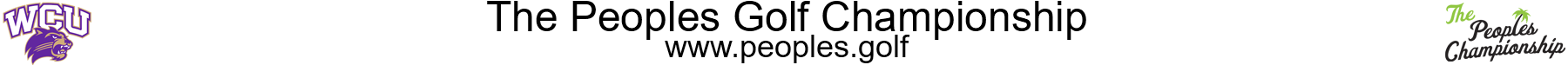 Peoples golf banner